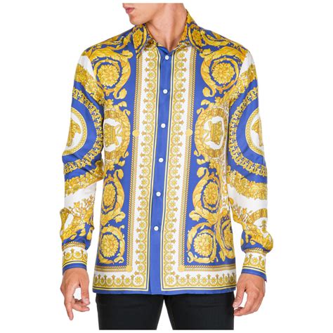 versace dress shirts for men.